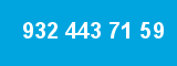 932 443 71 59 932 443 71 59